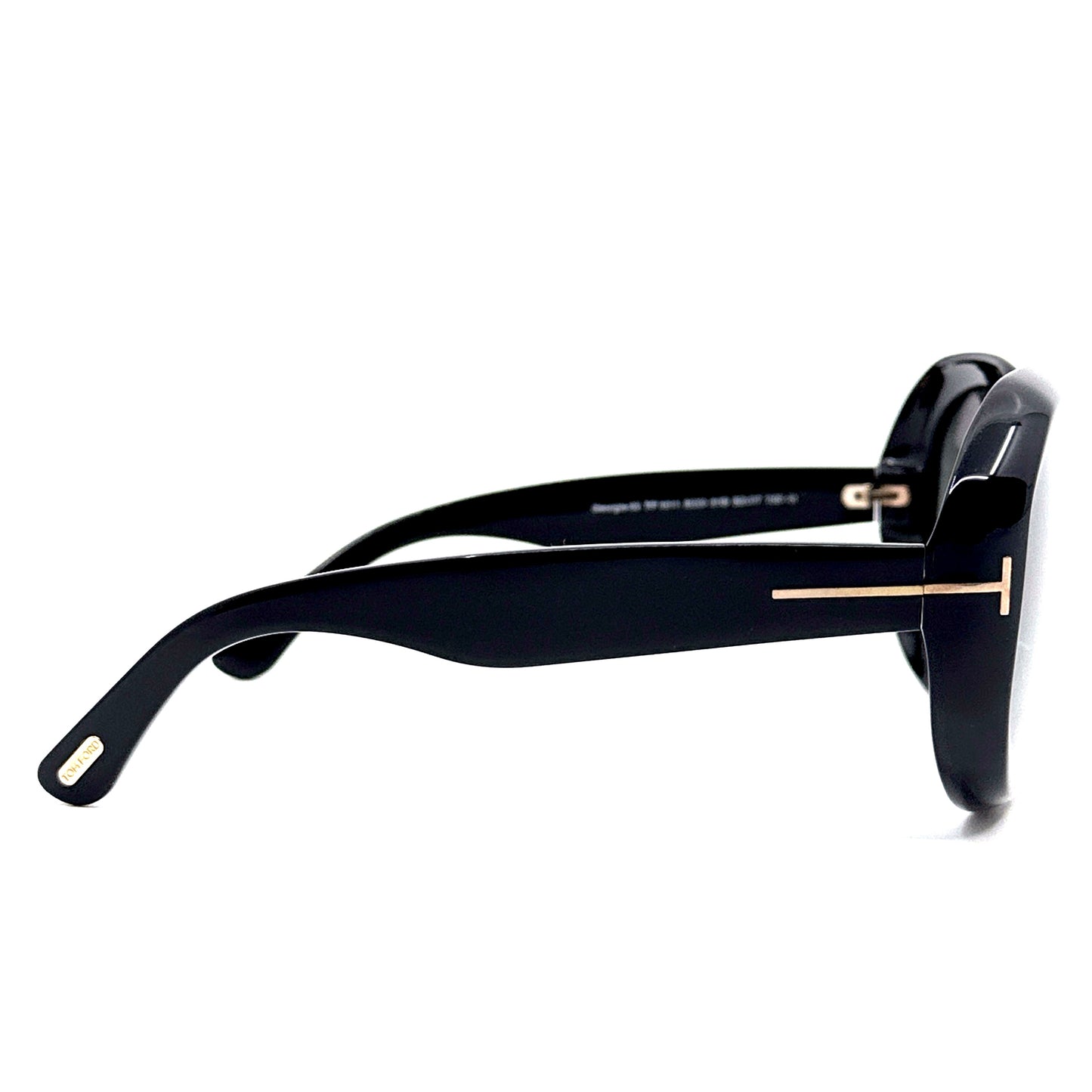 TOM FORD Georgia-02 Sunglasses TF1011 01B