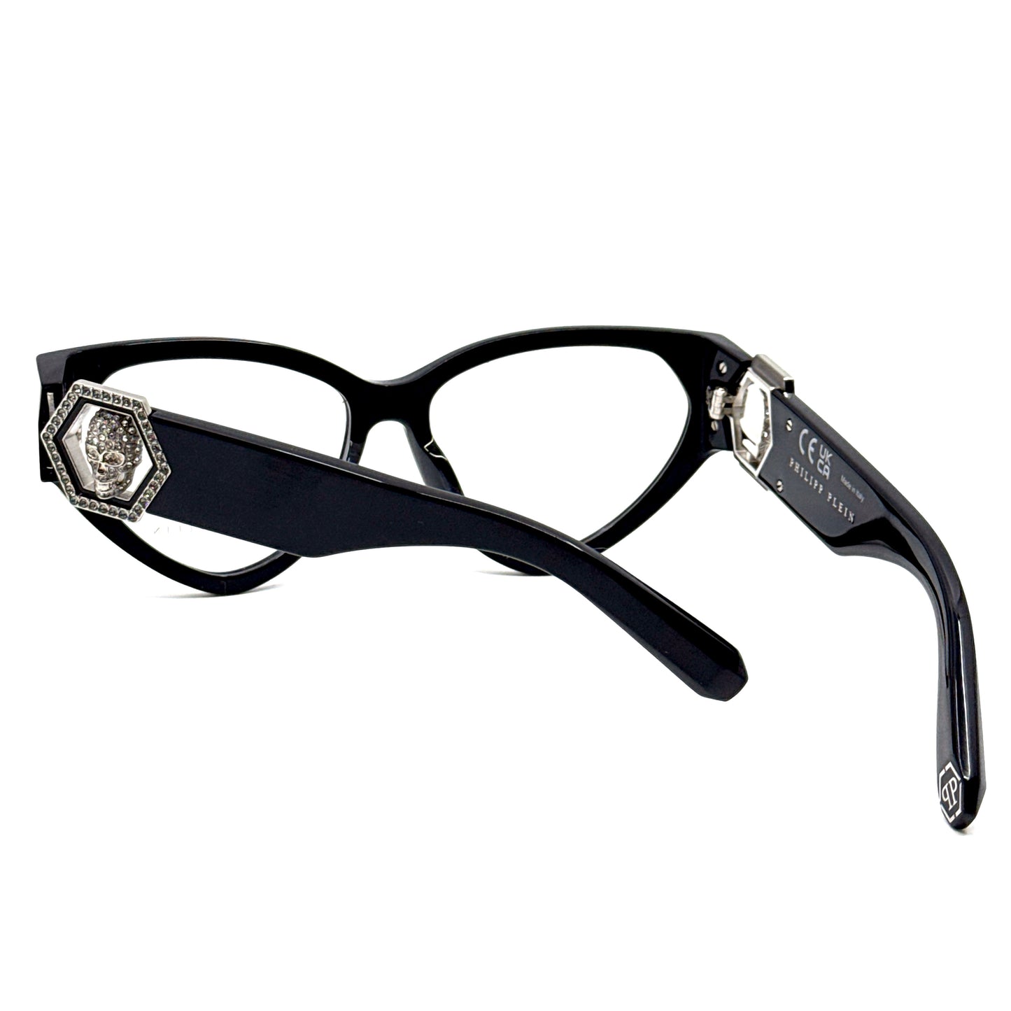 PHILIPP PLEIN Eyeglasses Plein Capture Crystal VPP163S Col.700K