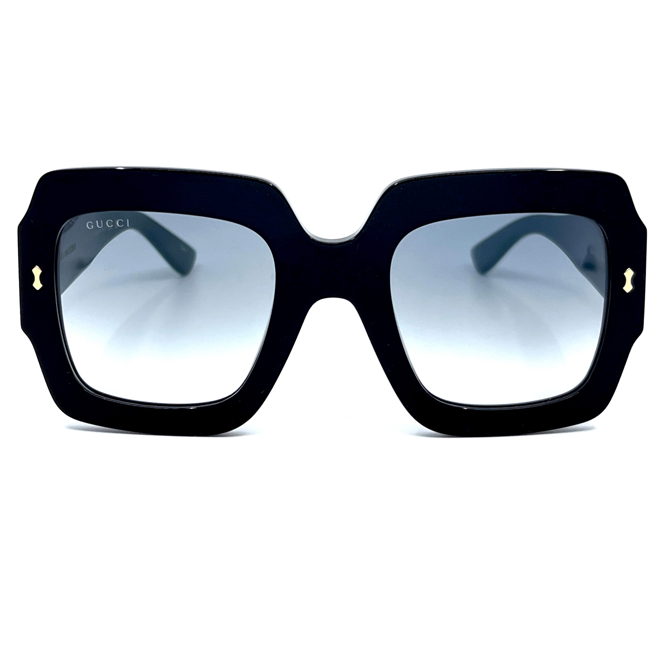 NEW!!! GUCCI Sunglasses GG1111S 001 Authentic Gucci Women Sunglasses Black Grey Gradient Square GG1111S  main image 4