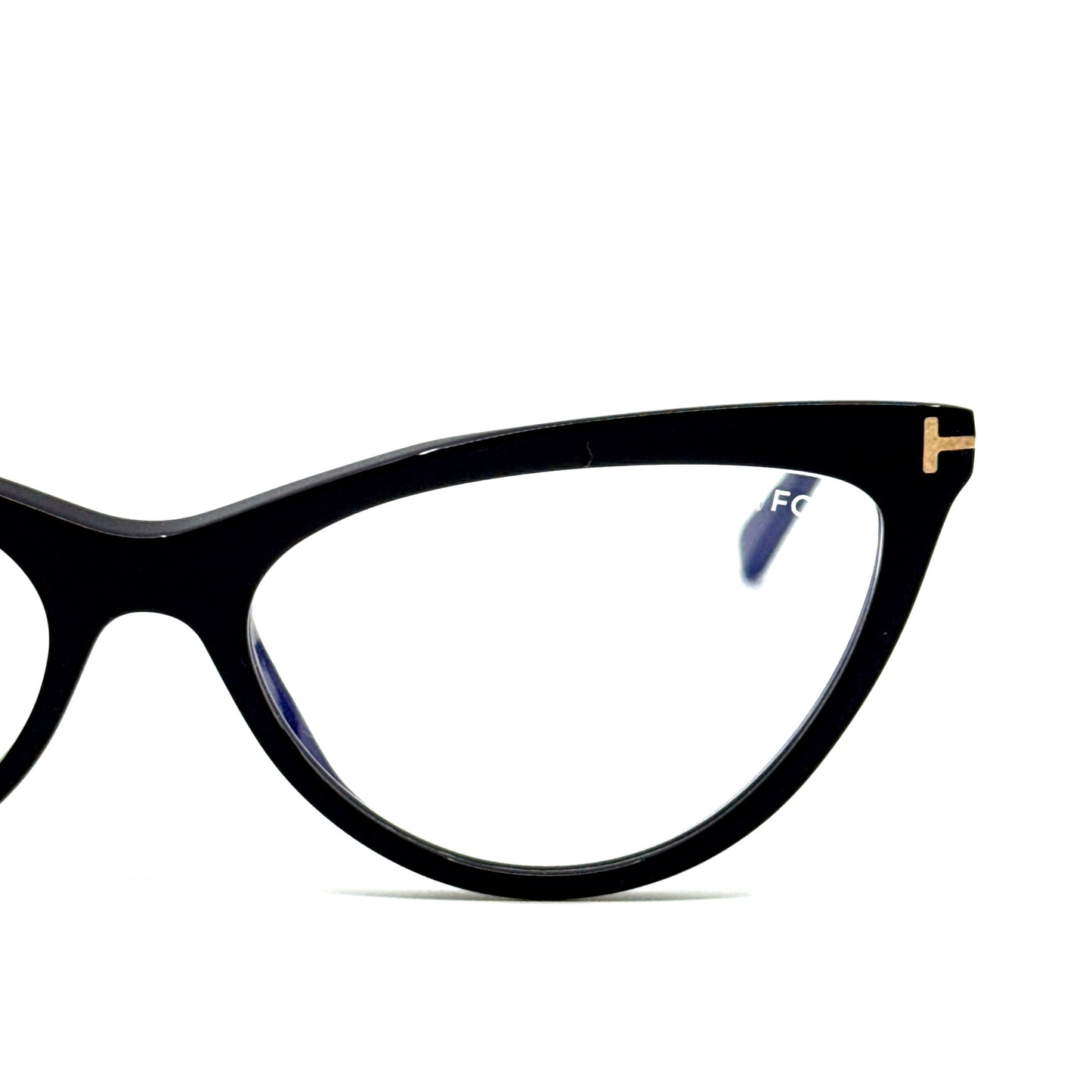 TOM FORD Clip-On Sunglasses/Eyeglasses TF5896-B 001