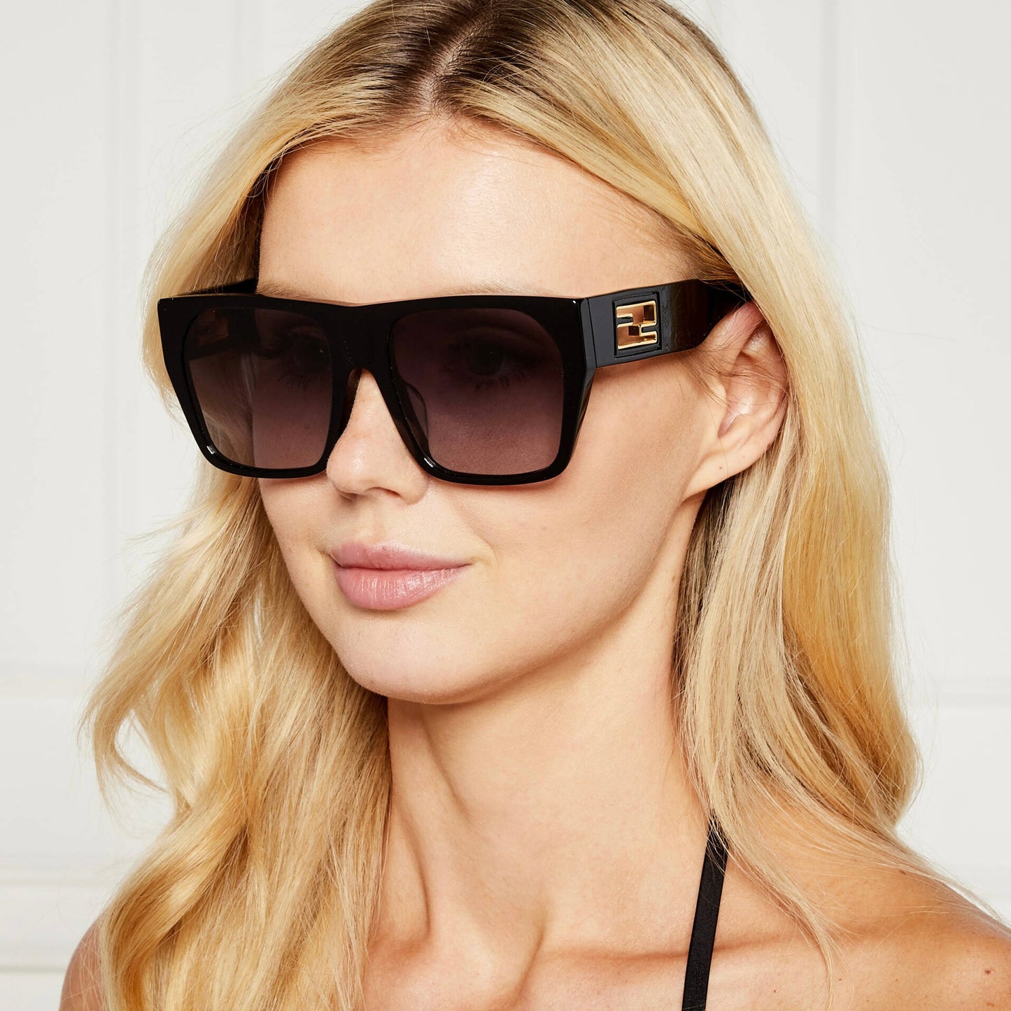 FENDI Sunglasses FE40124F 01B