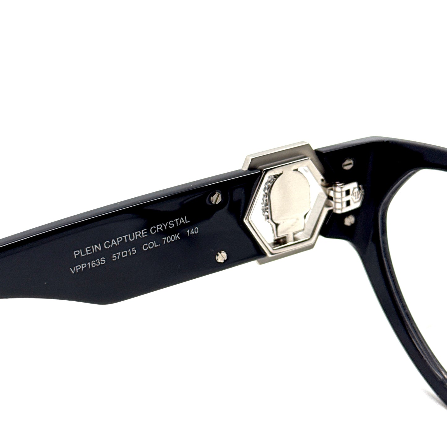 PHILIPP PLEIN Eyeglasses Plein Capture Crystal VPP163S Col.700K