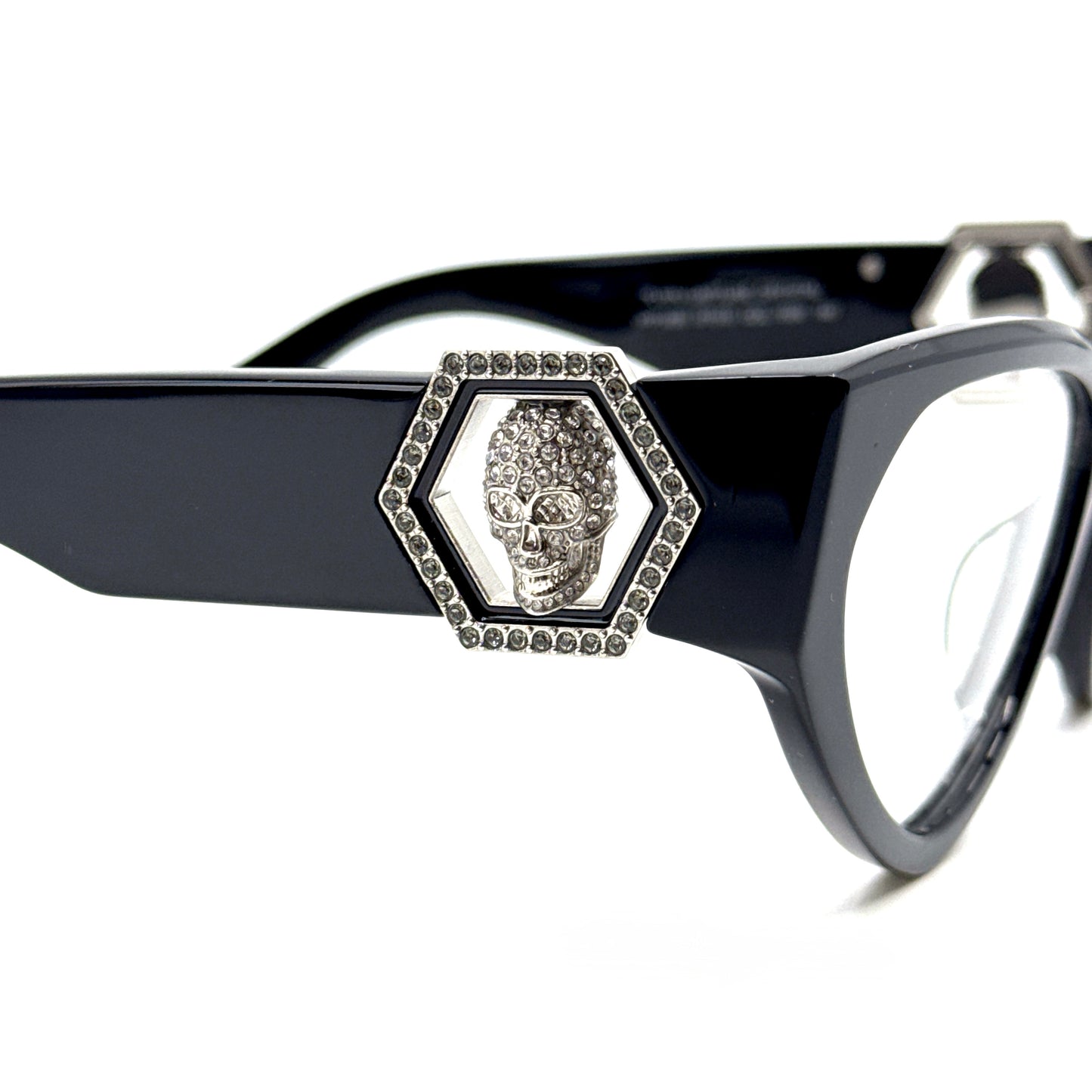 PHILIPP PLEIN Eyeglasses Plein Capture Crystal VPP163S Col.700K