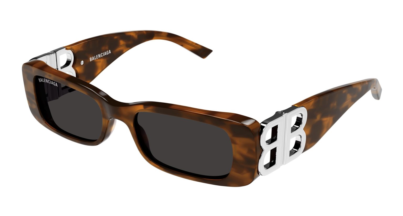 Balenciaga Sunglasses Silver/Brown BB0093S Balenciaga-BB0093S-Gold-Tone-  main image 4