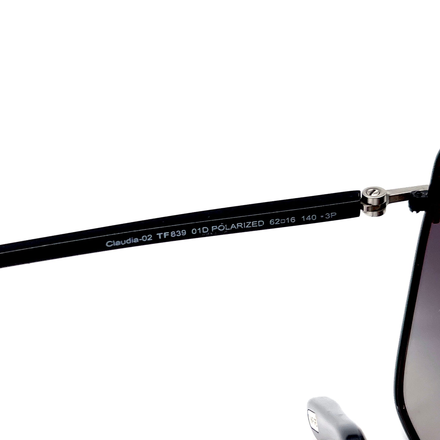 TOM FORD Claudia-02 Sunglasses TF839 01D Polarized