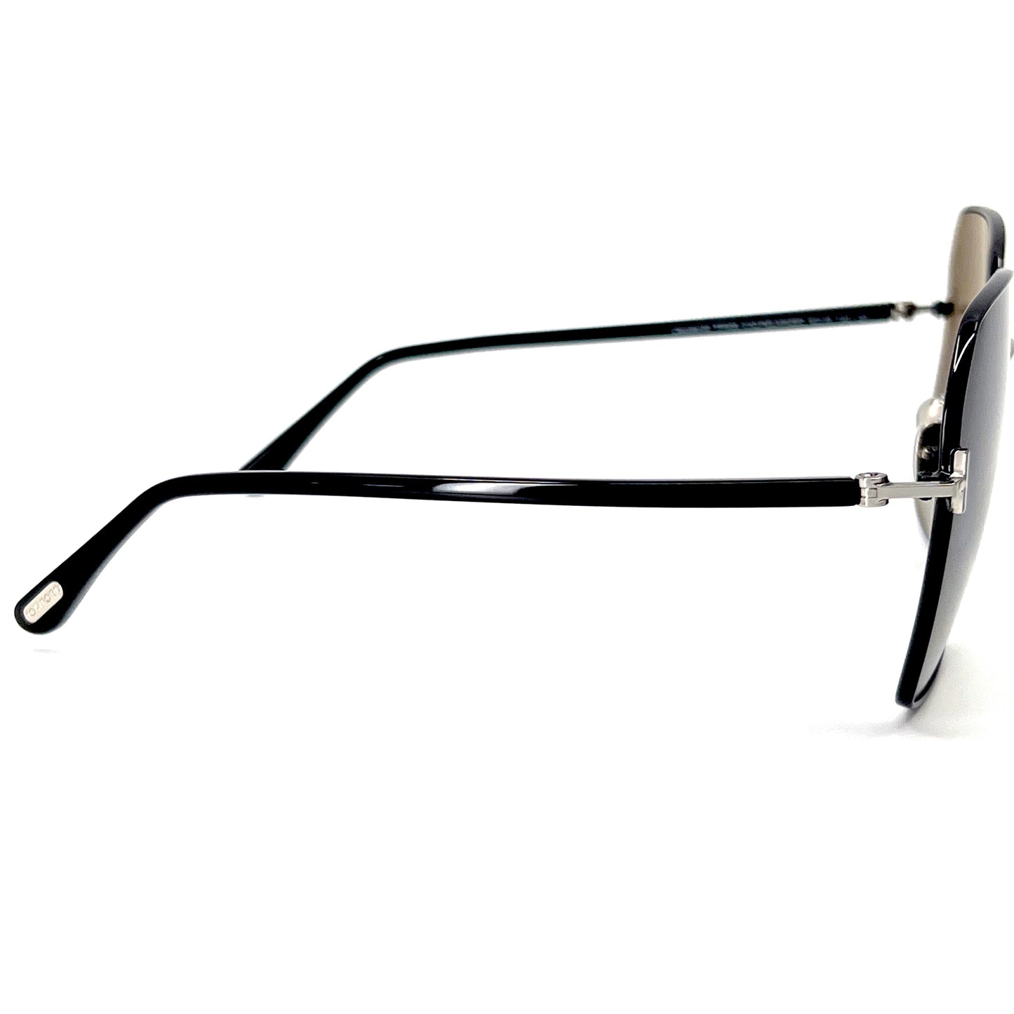 TOM FORD Claudia-02 Sunglasses TF839 01D Polarized