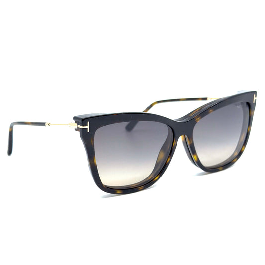 TOM FORD Clip-On Sunglasses/Eyeglasses TF5824-B 052