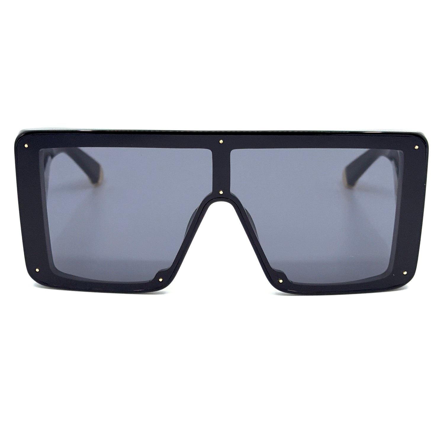 Stella McCartney SC40083I 01A black designer sunglasses front view