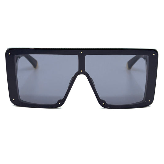 Stella McCartney SC40083I 01A black designer sunglasses front view