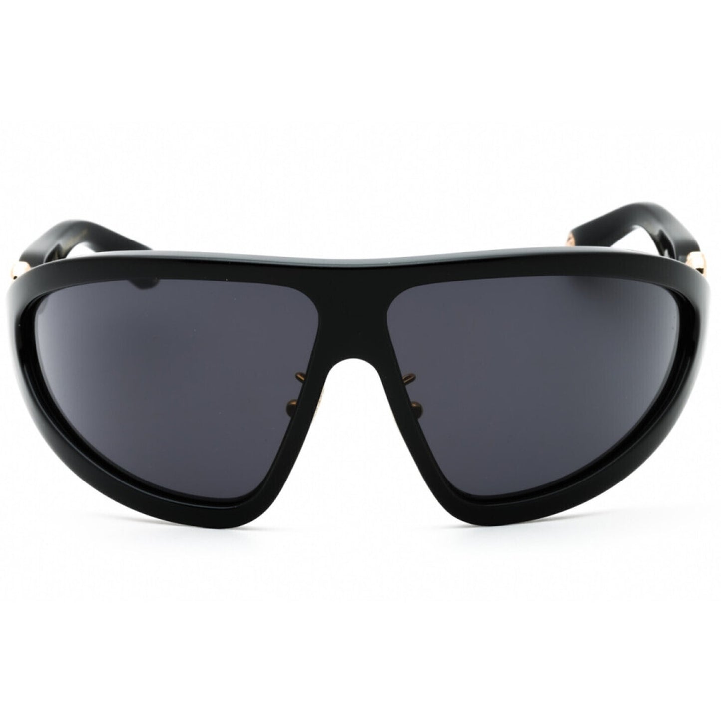 NEW Roberto Cavalli SRC042 0Z42 Shiny Black Sunglasses Authentic
