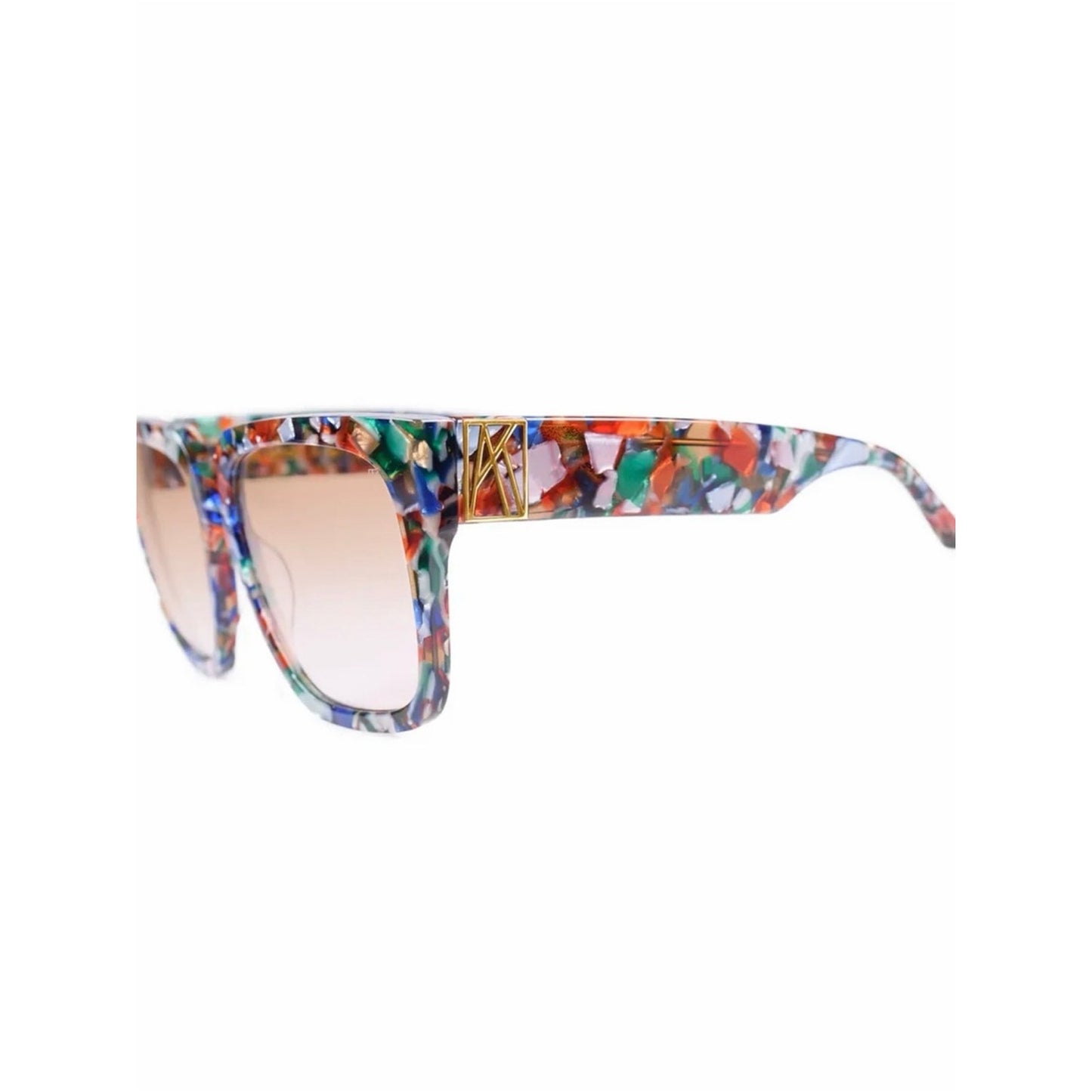 New Anna Karin Karlsson Coco Stories Summer Multicolor Square Women Sunglasses