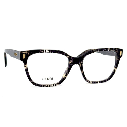 FENDI Eyeglasses FE50055I 055, monogram frame