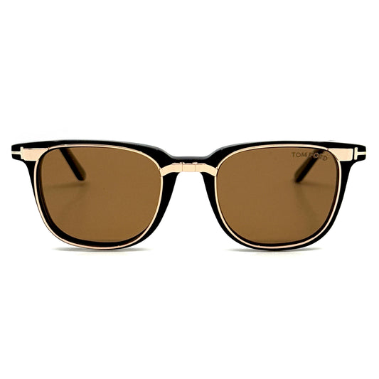 TOM FORD Clip-On Sunglasses/Eyeglasses TF5916-B 001