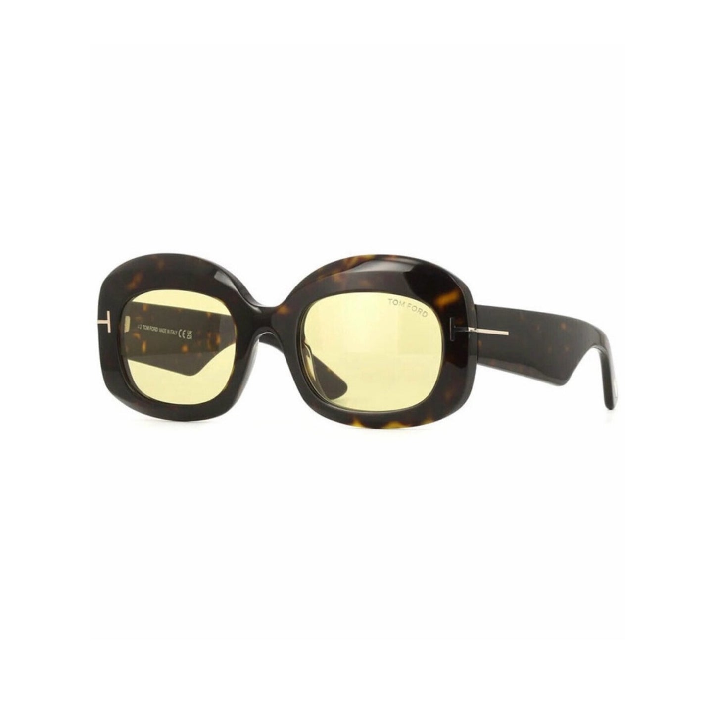 NEW Tom Ford FT1219 52E Dark Havana Sunglasses Authentic