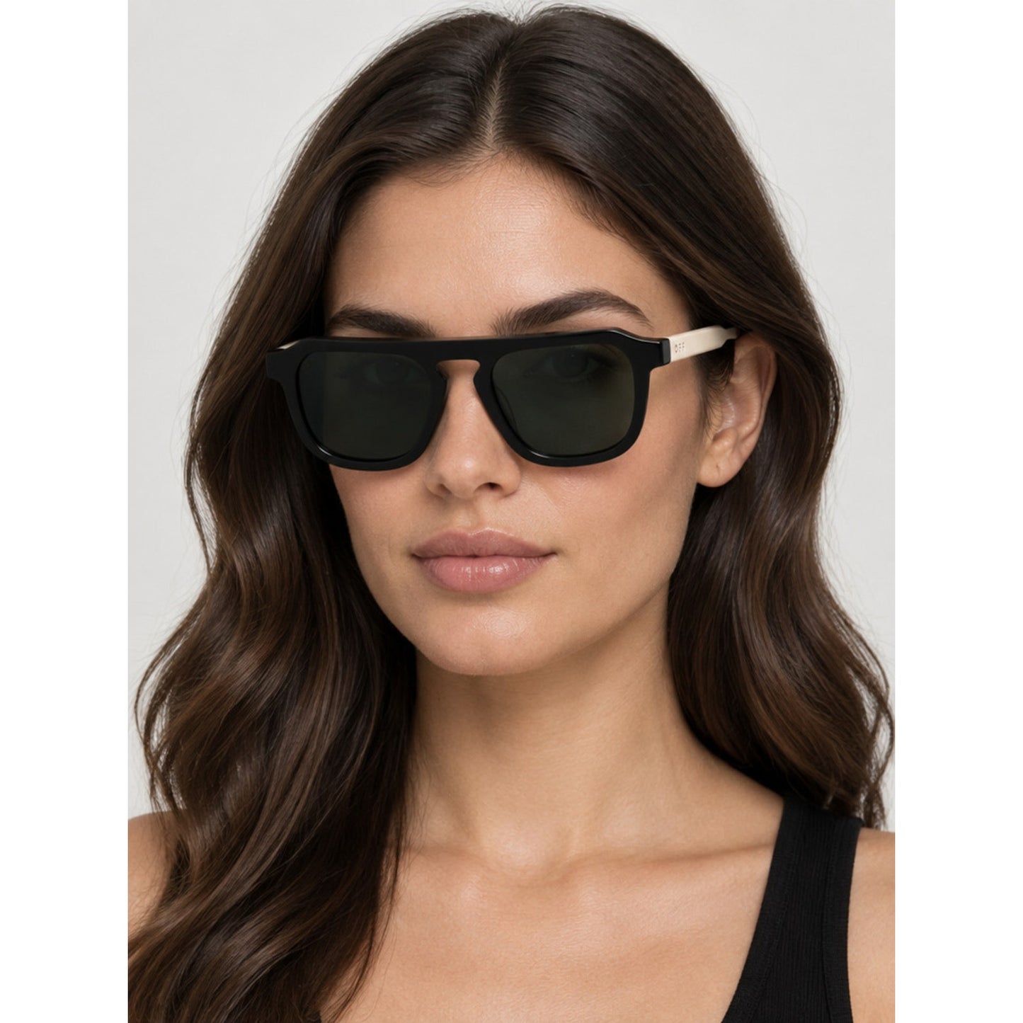 NEW DIFF Eyewear SIMS DE01-0920 Black Sunglasses Authentic