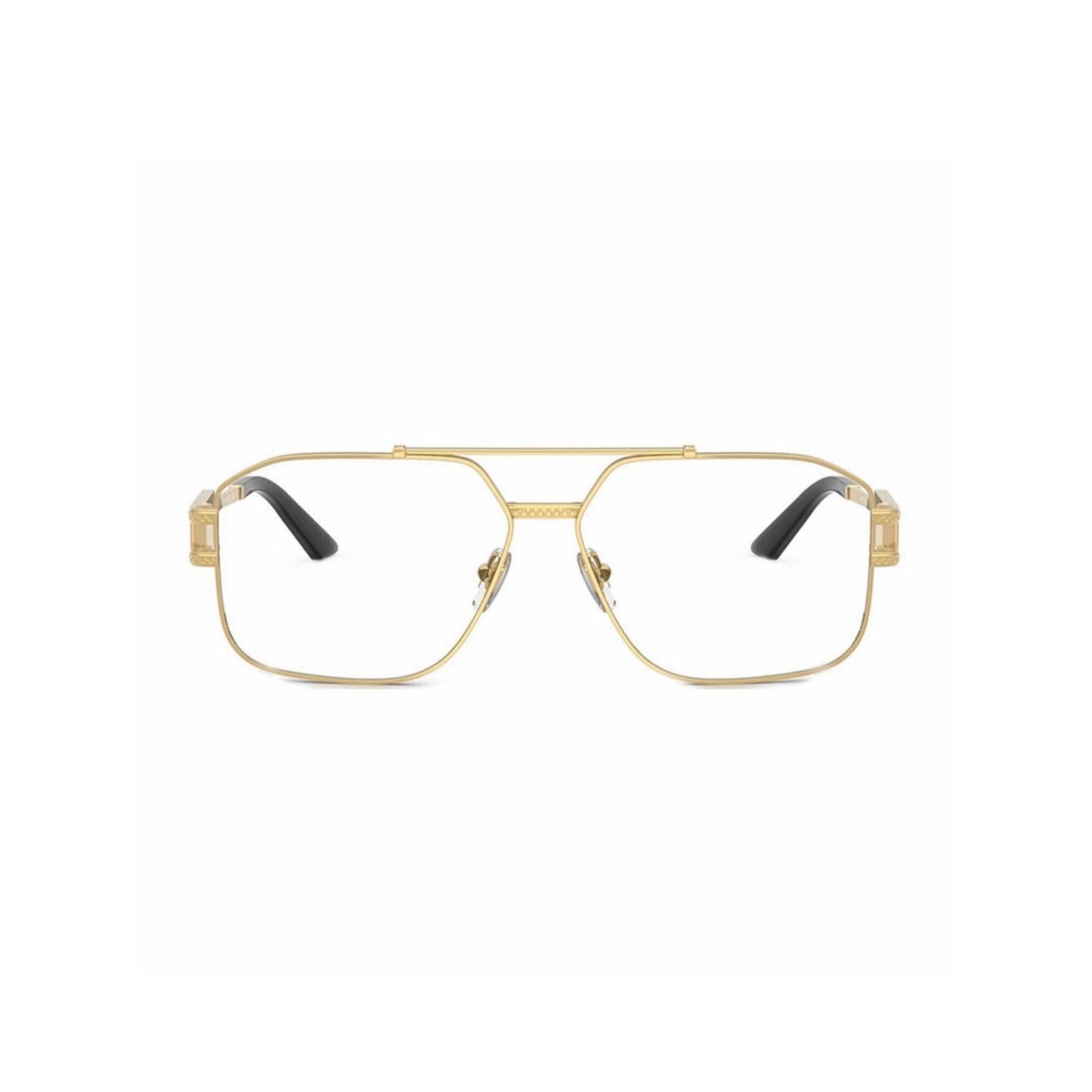 NEW Versace VE1302 1002 Gold Eyeglasses Authentic