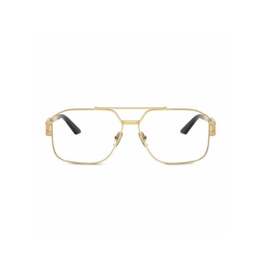 NEW Versace VE1302 1002 Gold Eyeglasses Authentic
