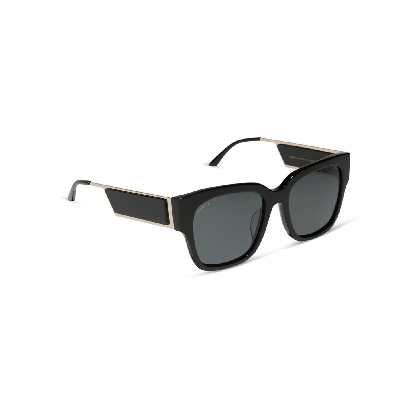 NEW DIFF Eyewear ISABELLA IC01-0420 Black Sunglasses Authentic