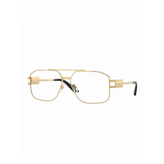 NEW Versace VE1302 1002 Gold Eyeglasses Authentic