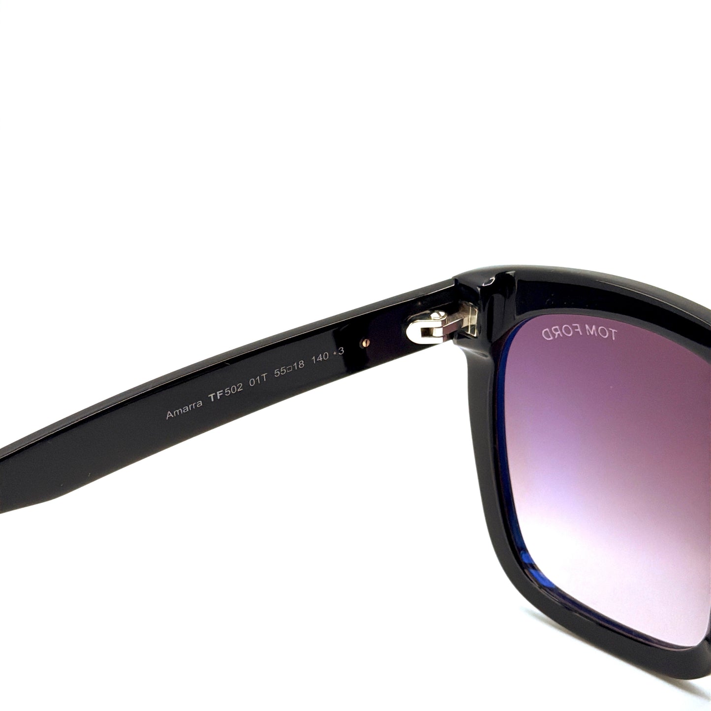 TOM FORD Amarra Sunglasses TF502 01T