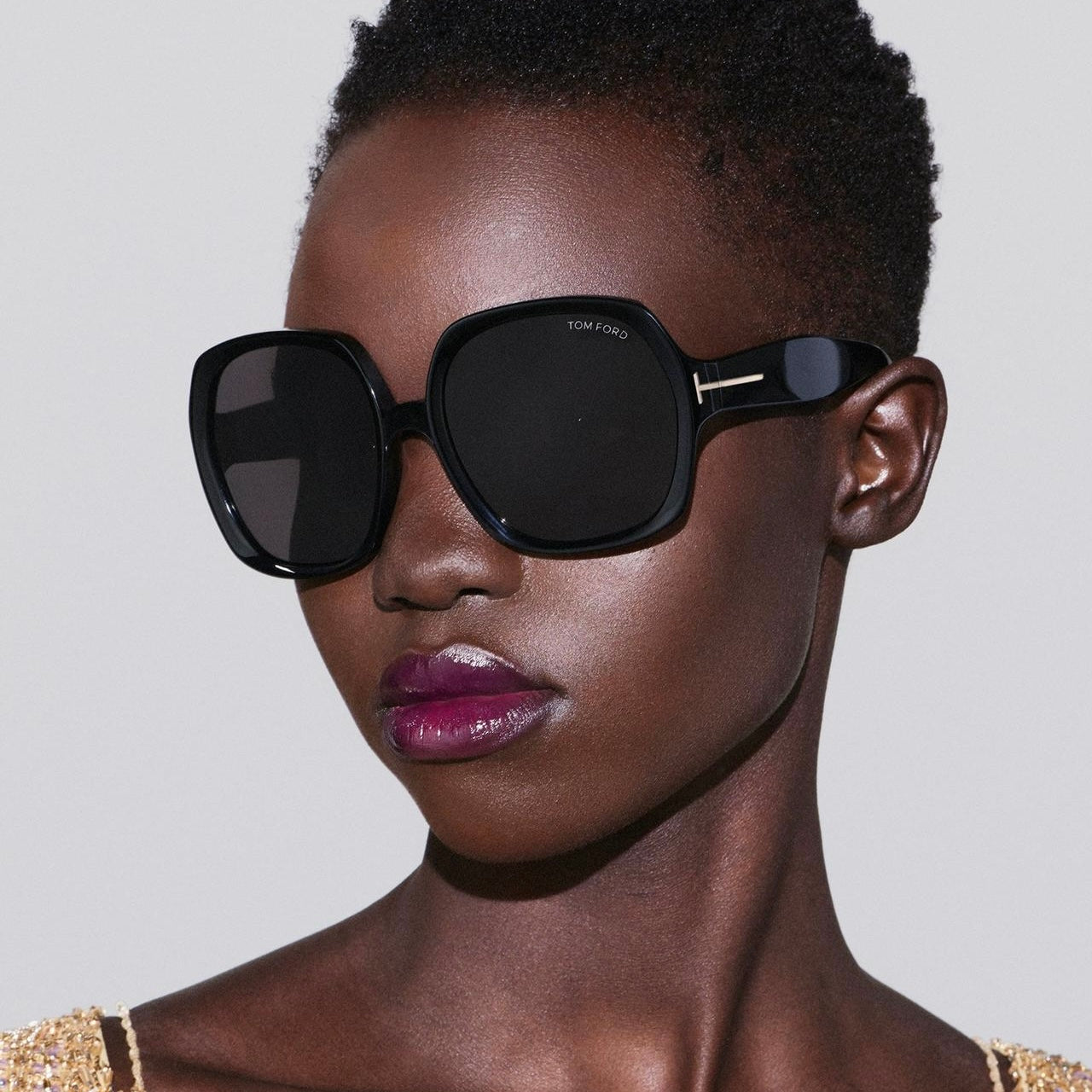 TOM FORD Saffron Sunglasses TF1221 52E
