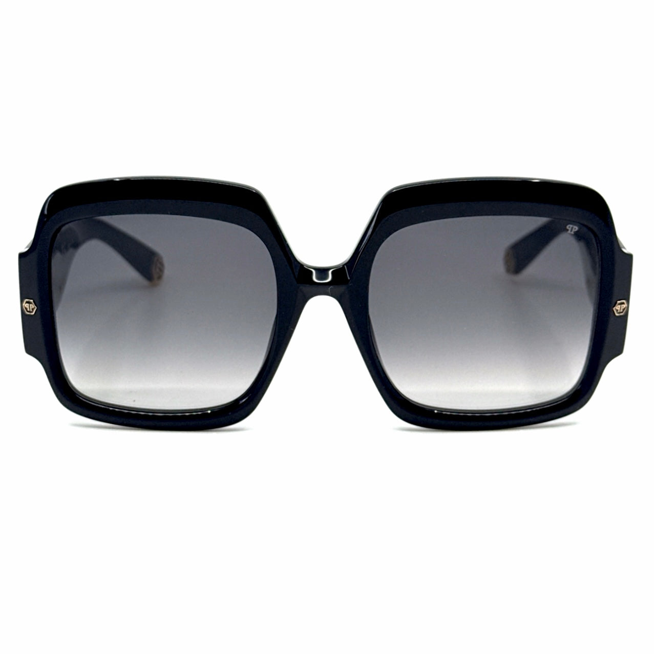 PHILIPP PLEIN キャットアイフレムサンクラス SPP099M 06Z8 Philipp Plein Cat Eye-Frame Acetate Sunglasses Violet Violet