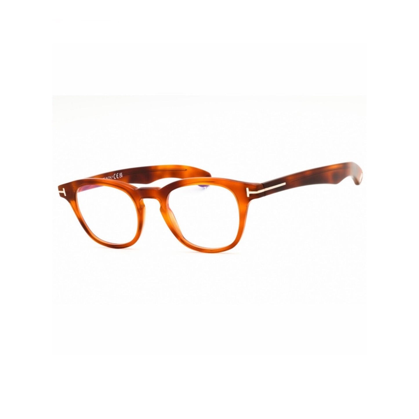 NEW Tom Ford FT5976-B 053 Blonde Havana Eyeglasses Authentic