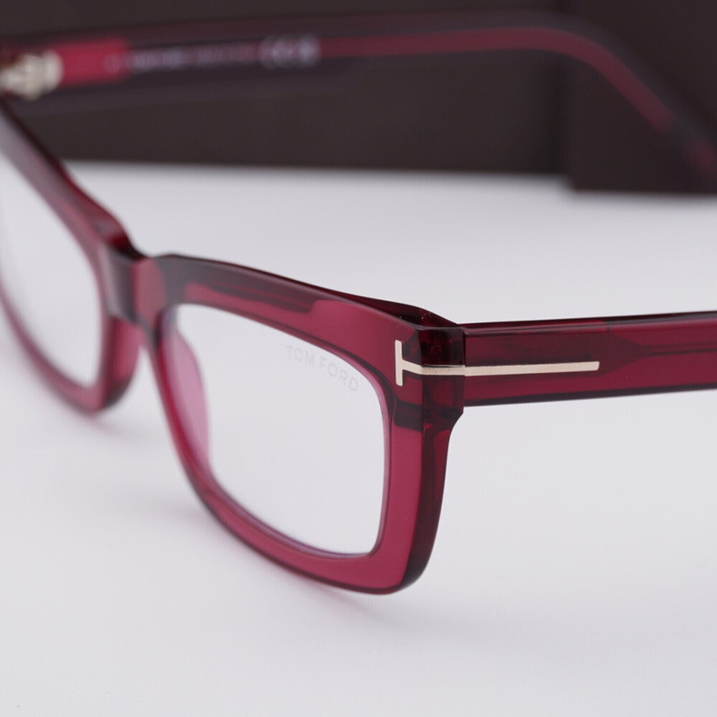 NEW Tom Ford FT5966-B 075 Shiny Fuxia Sunglasses Authentic