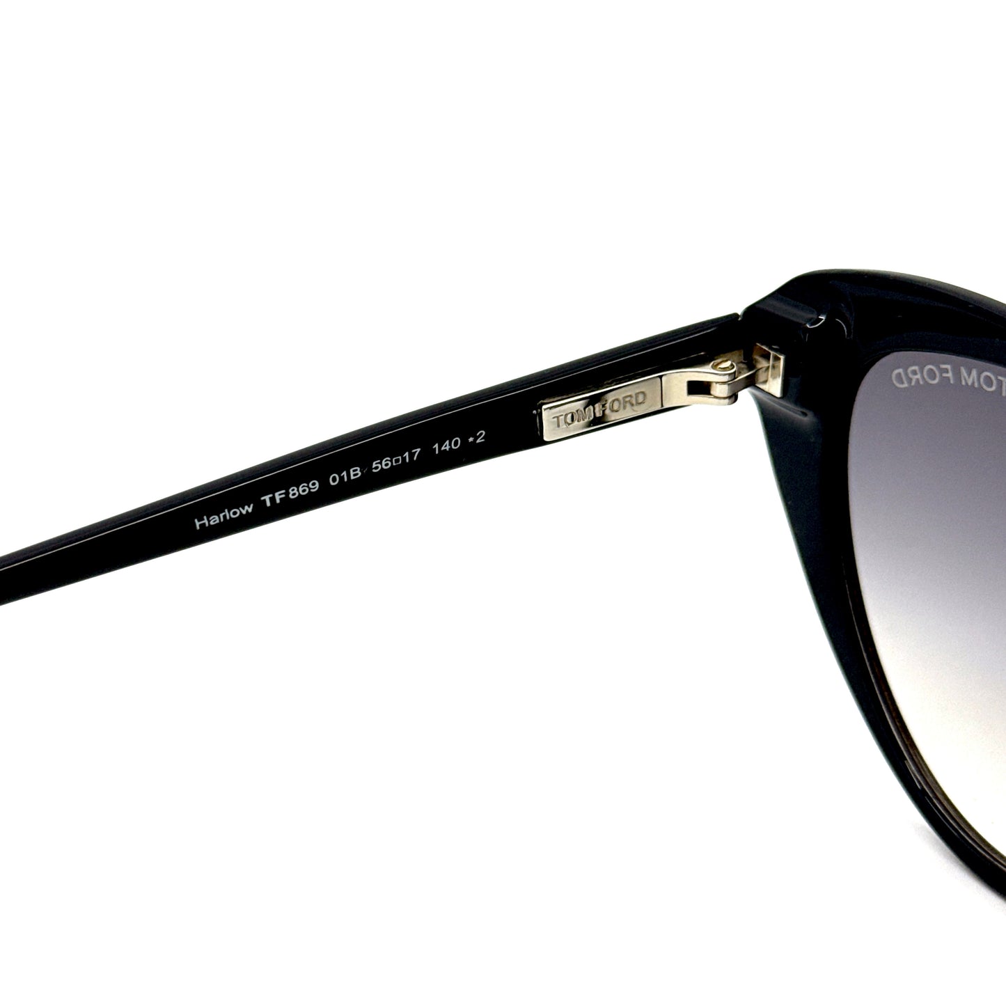 TOM FORD Harlow Sunglasses TF869 01B