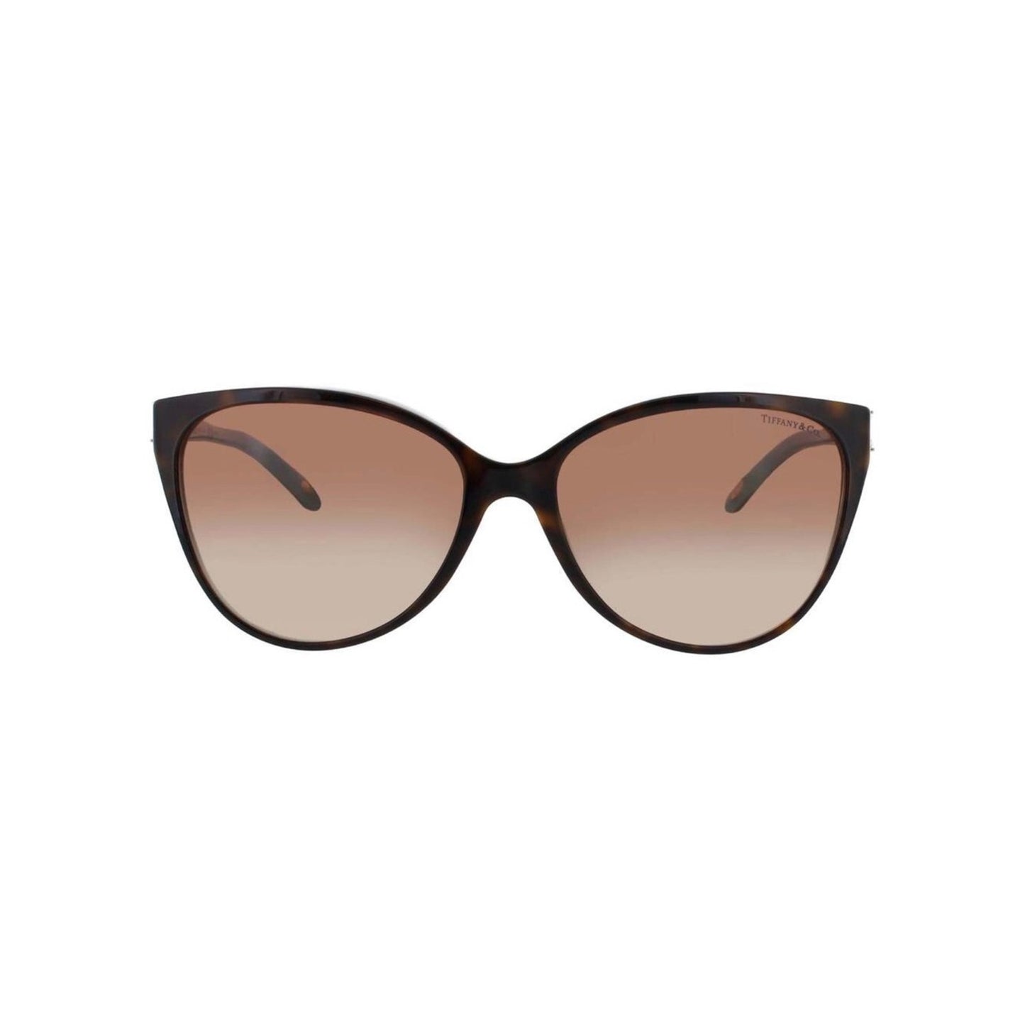 NEW TIFFANY & CO TF4089B 81343B HAVANA ON TIFFANY BLUE Sunglasses Authentic