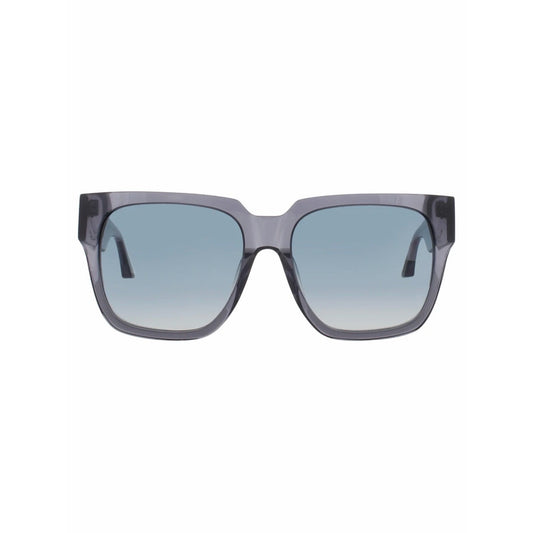 New Anna Karin Karlsson Coco Stories Grey White Gold Square Sunglasses Authentic