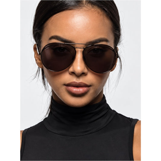 NEW DIFF Eyewear SDFKOKO 0BLA Black Sunglasses Authentic