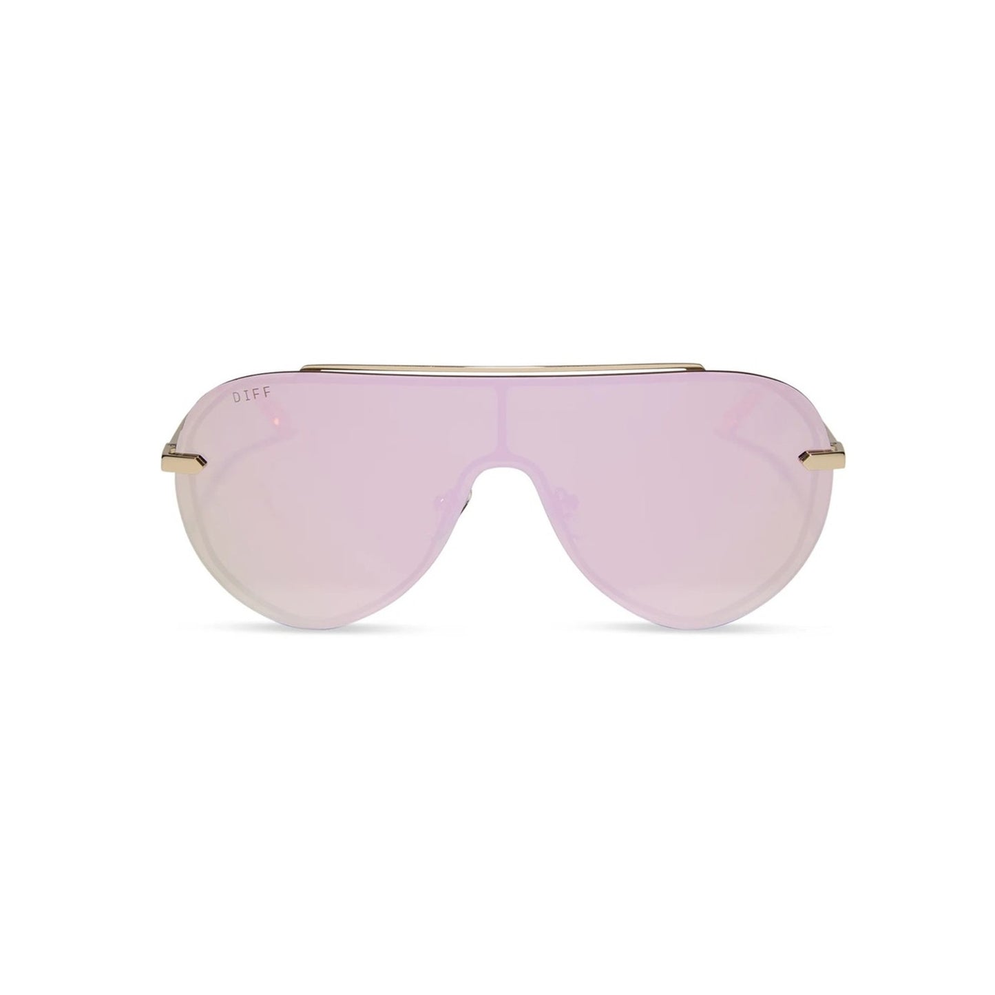 NEW DIFF Eyewear IMANI DE01-0637-GDCBN Gold Sunglasses Authentic