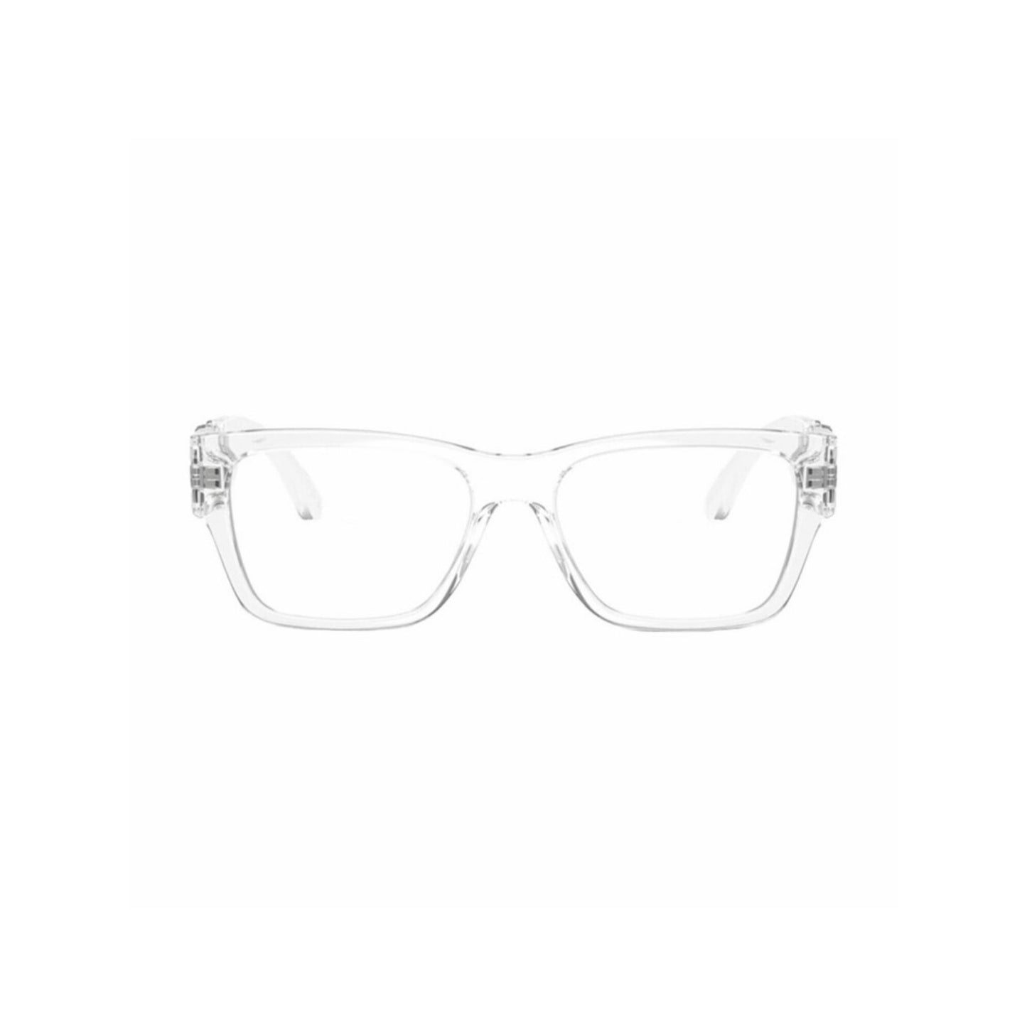 NEW Versace VE3368U 148 Crystal/Silver Eyeglasses Authentic