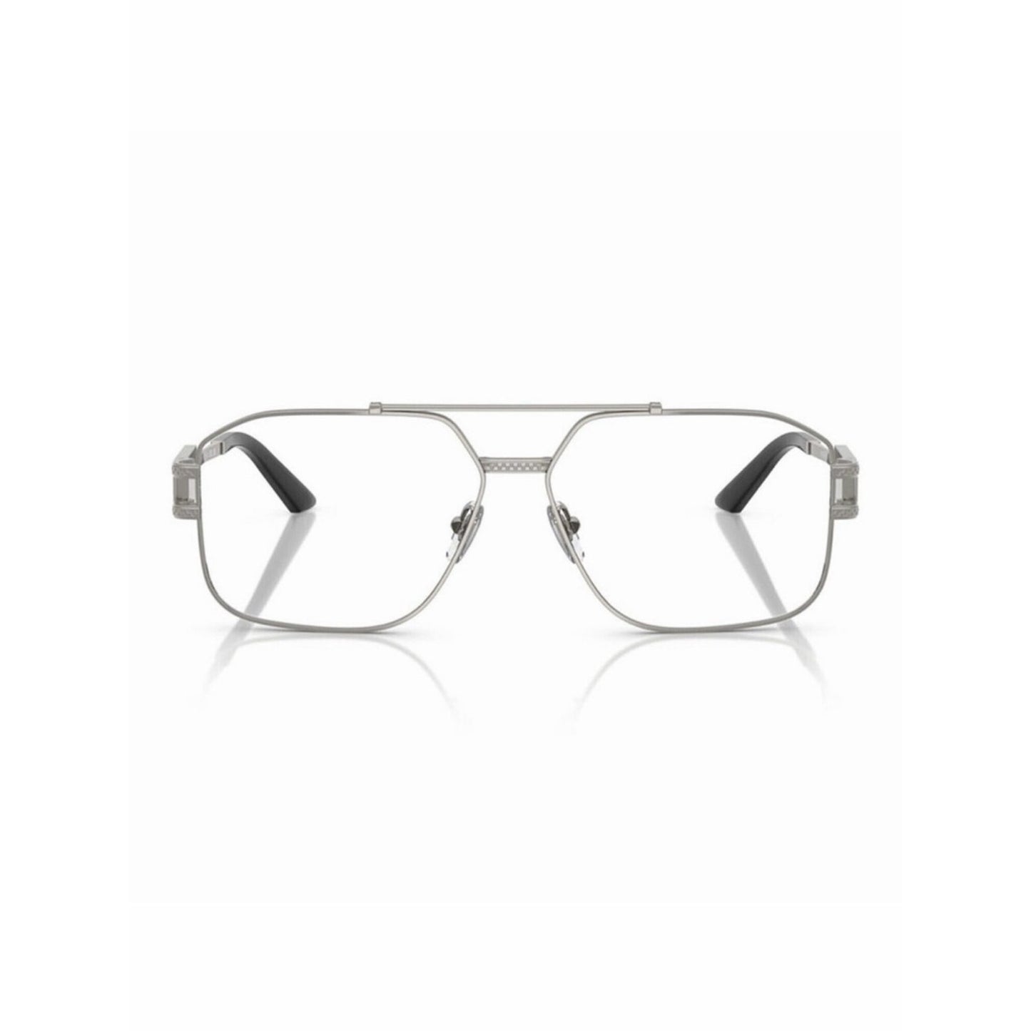 NEW Versace VE1302 1001 Gunmetal Eyeglasses Authentic