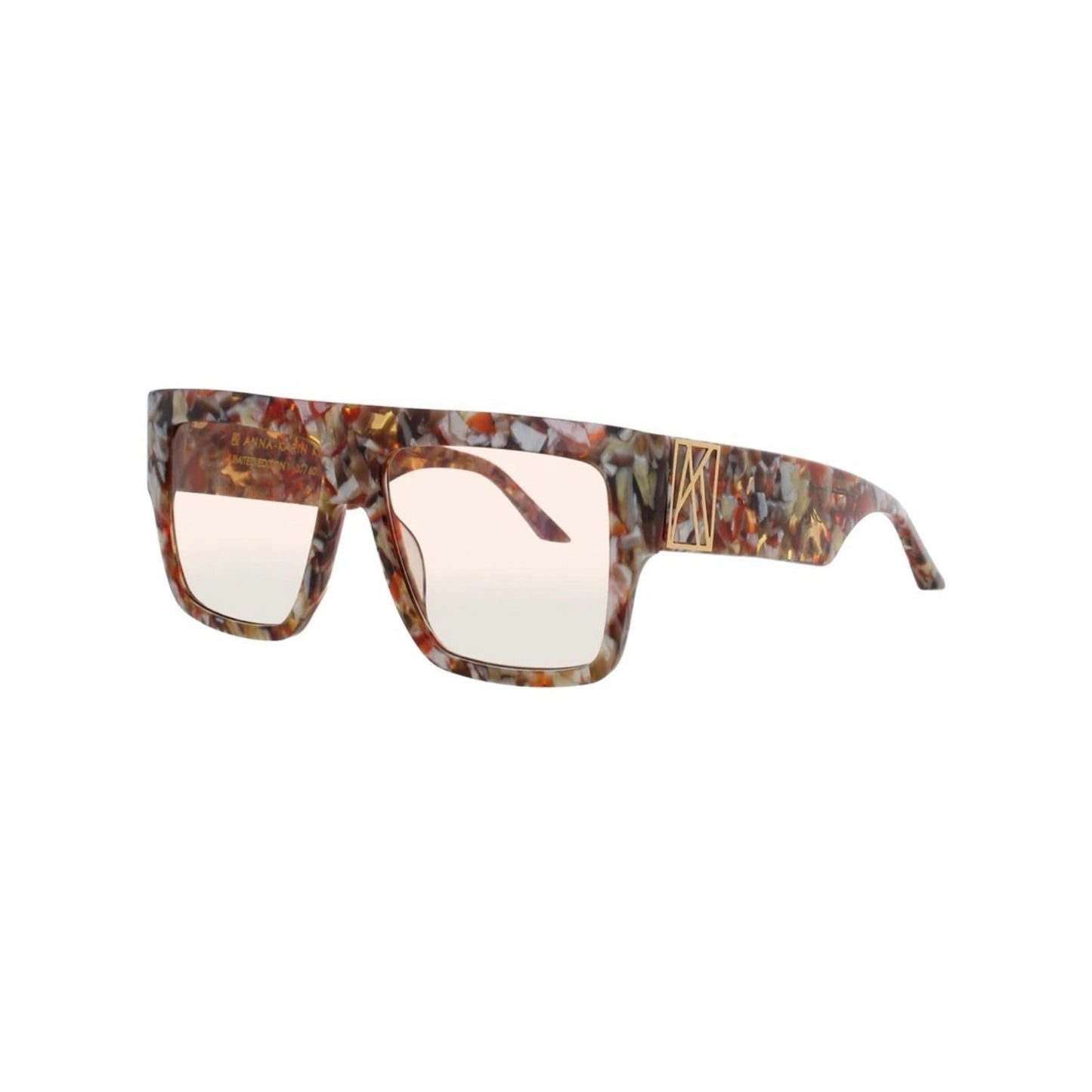 New Anna Karin Karlsson Mr 3Am Stories Autumn Unisex Flat Top Sunglasses