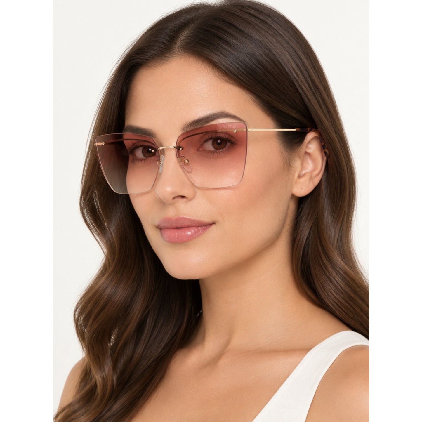 NEW Tom Ford FT0682 33G Rose Gold Sunglasses Authentic
