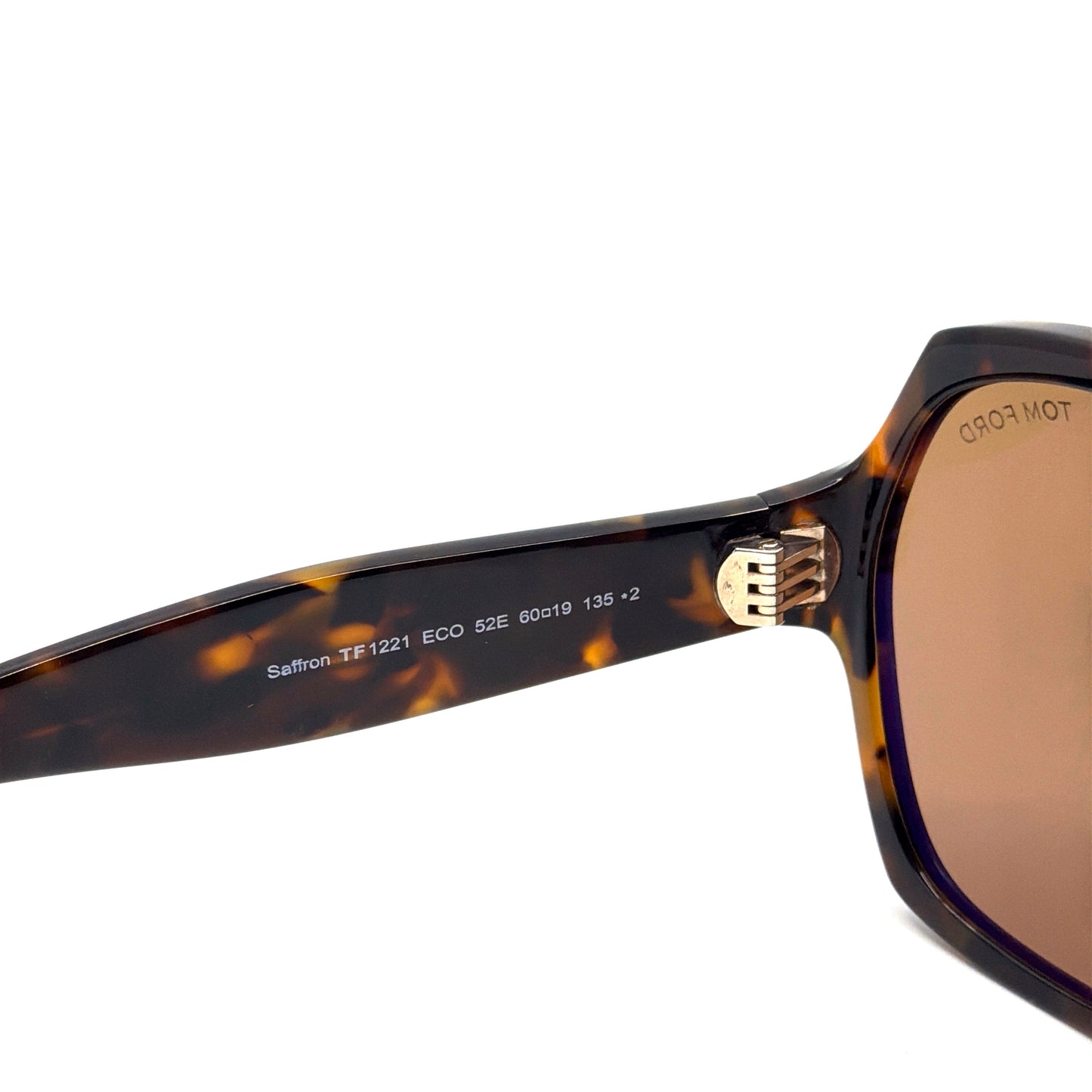 TOM FORD Saffron Sunglasses TF1221 52E