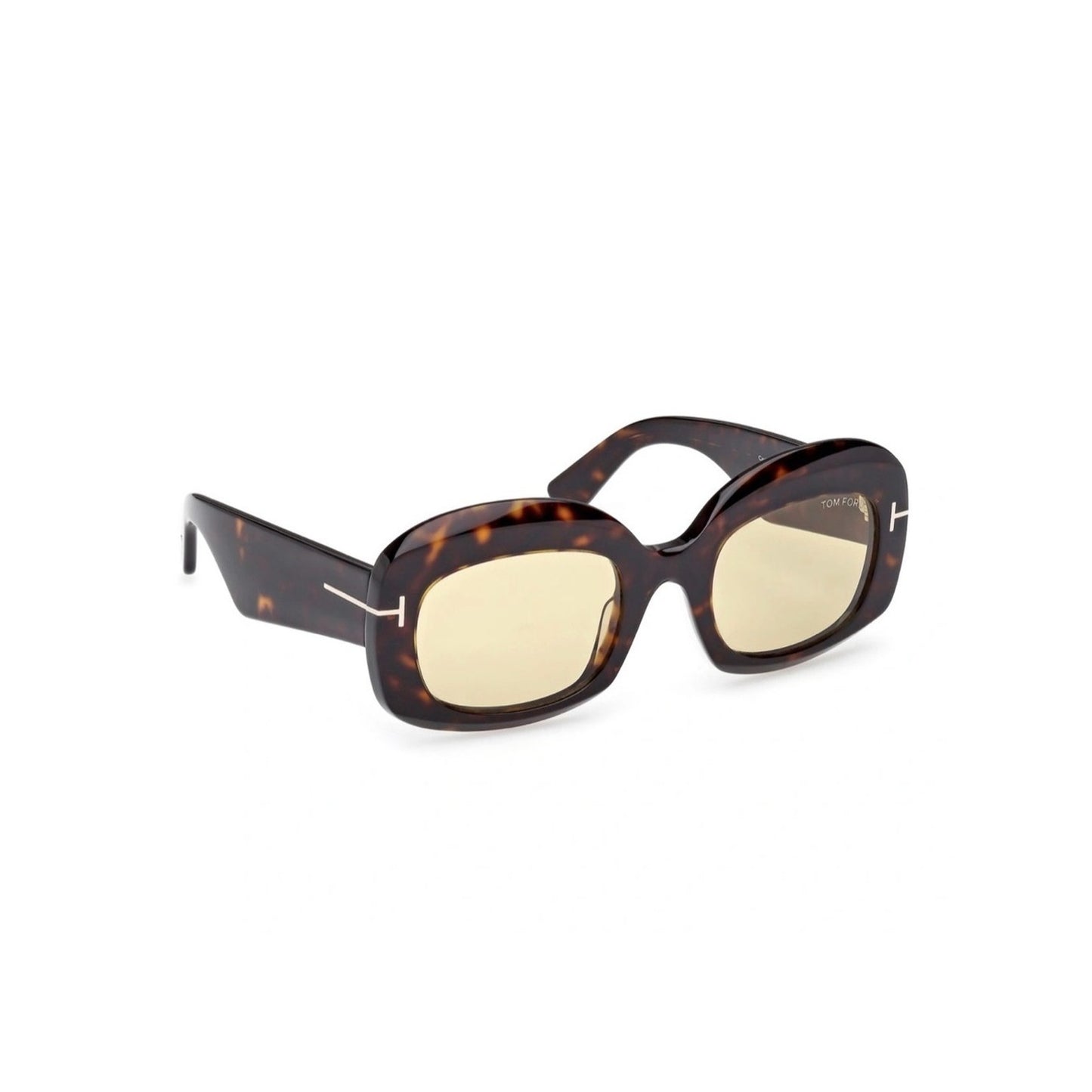 NEW Tom Ford FT1219 52E Dark Havana Sunglasses Authentic