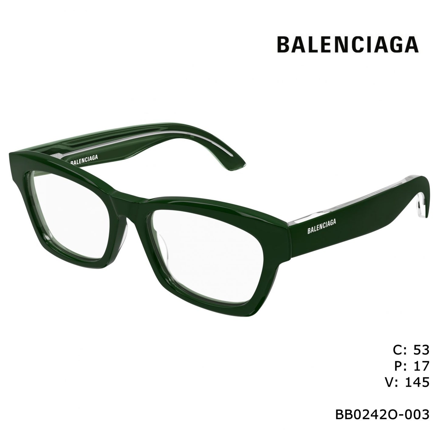 Balenciaga BB0242o-003 53mm