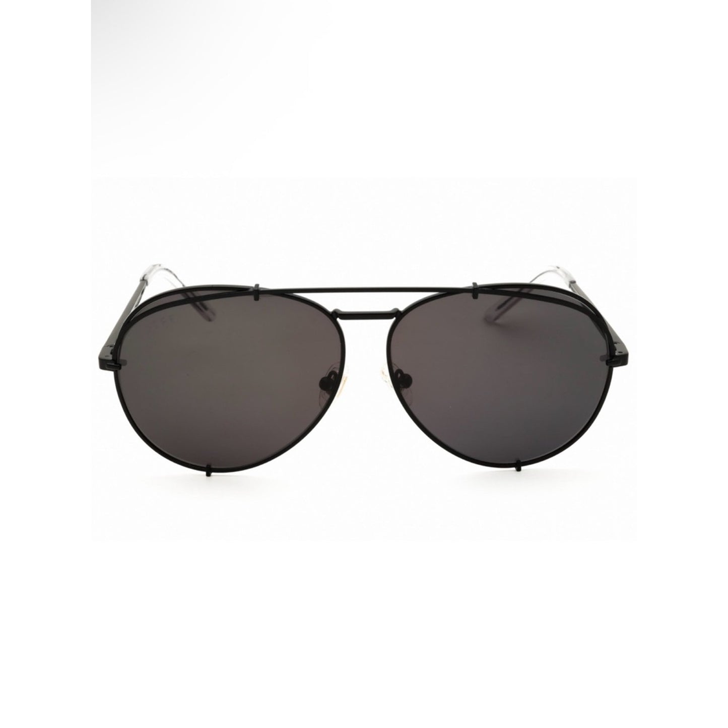 NEW DIFF Eyewear SDFKOKO 0BLA Black Sunglasses Authentic