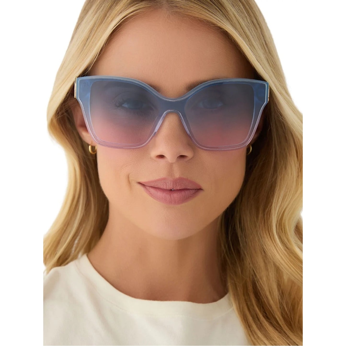 NEW DIFF Eyewear Glinda Upland Butterfly DE01-0865 Sunglasses Authentic