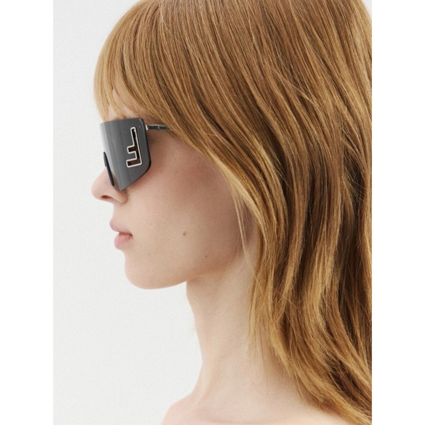 NEW FENDI FE40168U 14A SHINY LIGHT RUTHENIUM Sunglasses Authentic