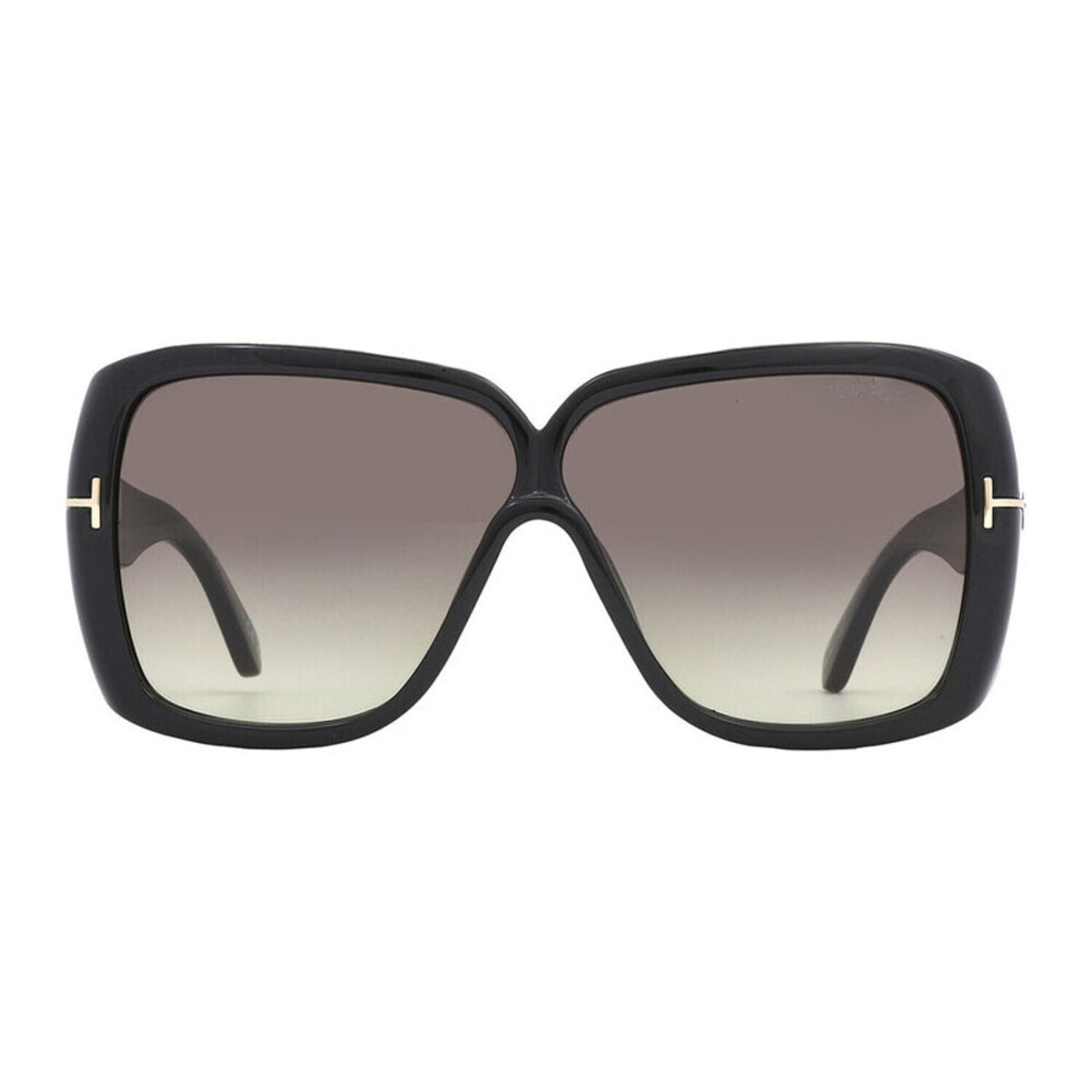 NEW Tom Ford FT1037 01B Shiny Black Sunglasses Authentic