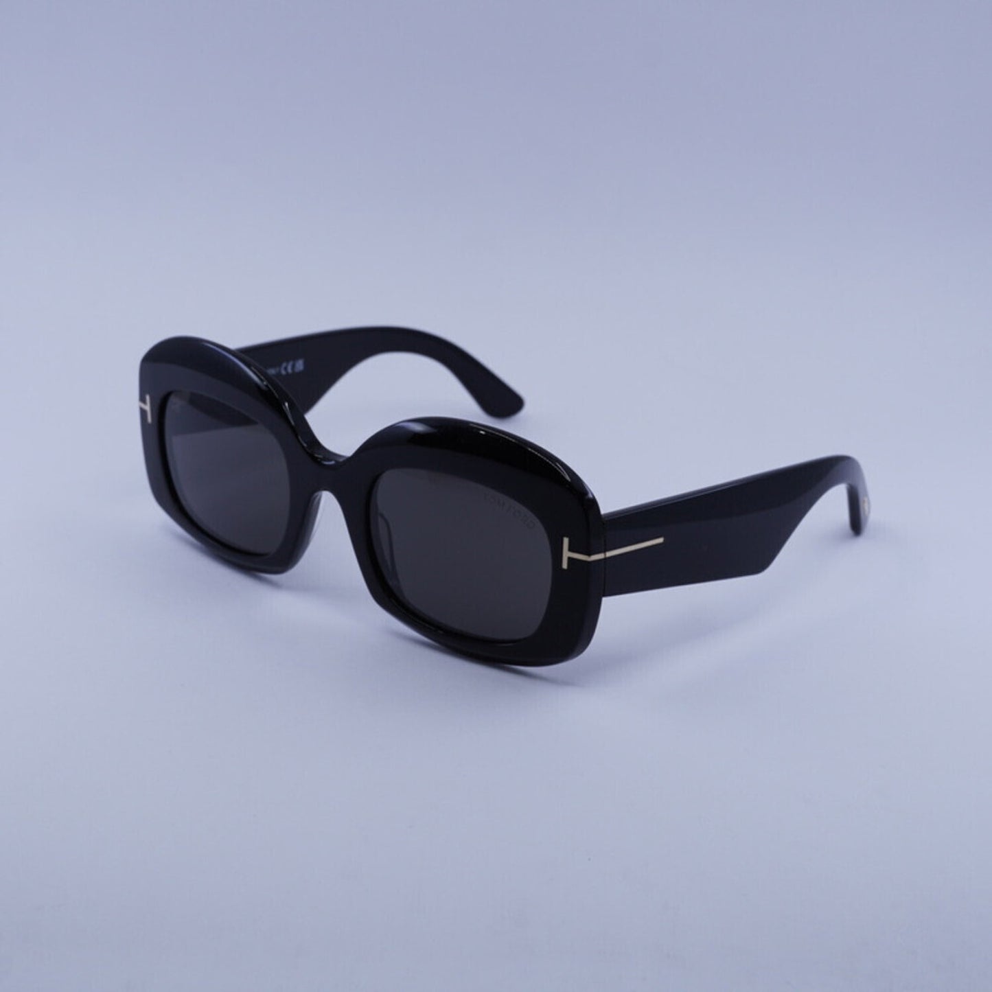 NEW Tom Ford FT1219 01A Shiny Black Sunglasses Authentic