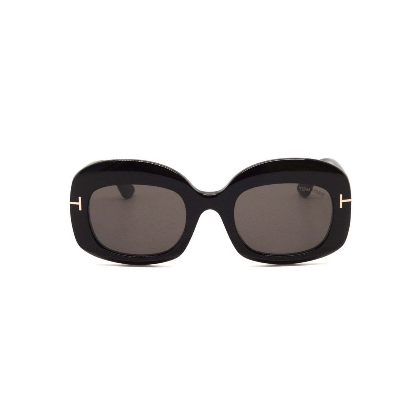 NEW Tom Ford FT1219 01A Shiny Black Sunglasses Authentic