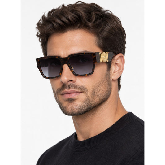NEW Versace VE4483D 108/8G Havana/Gold Sunglasses Authentic