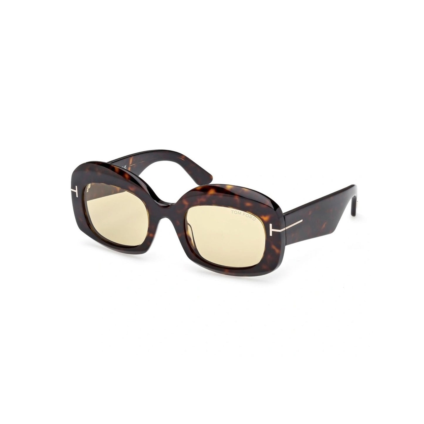 NEW Tom Ford FT1219 52E Dark Havana Sunglasses Authentic