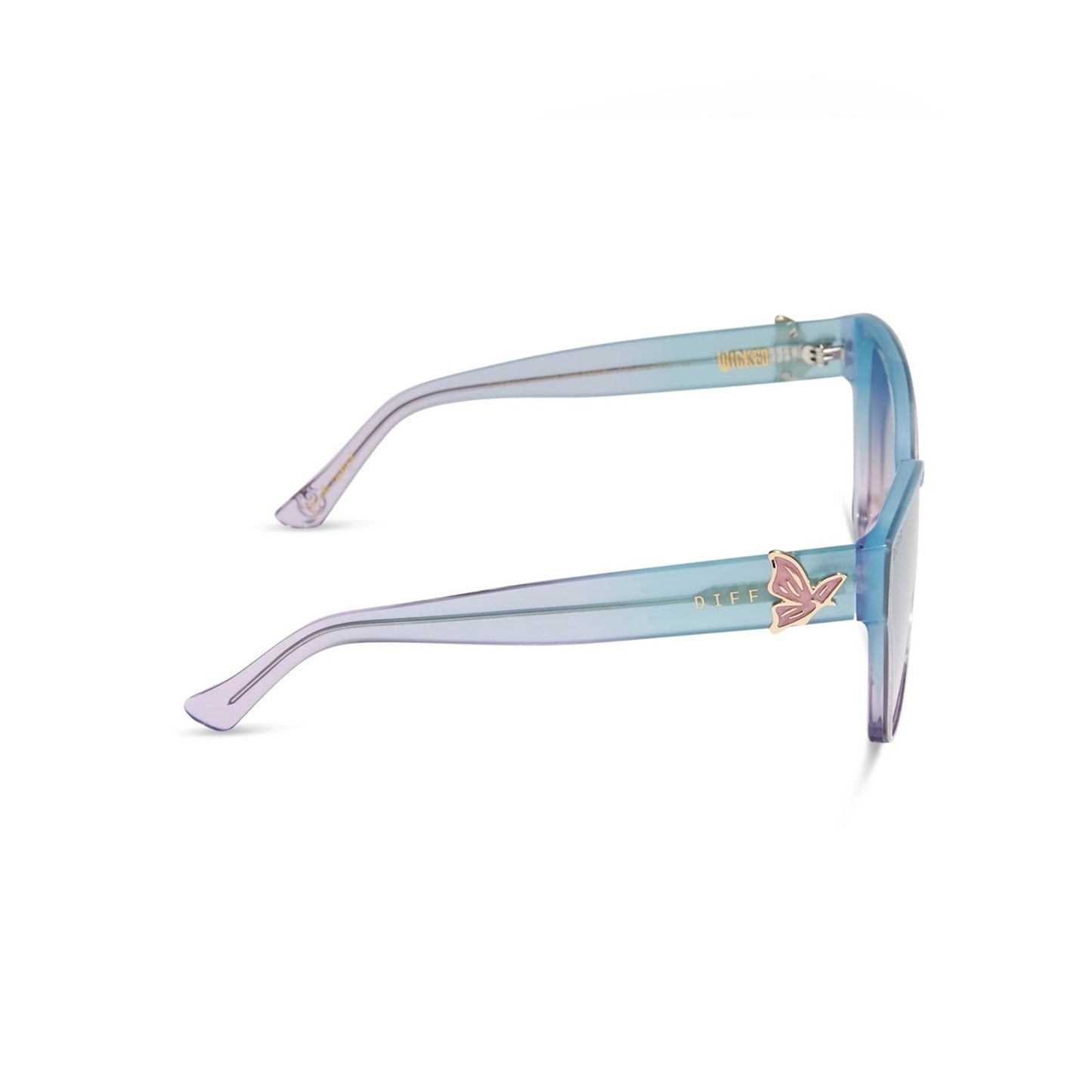 NEW DIFF Eyewear Glinda Upland Butterfly DE01-0865 Sunglasses Authentic