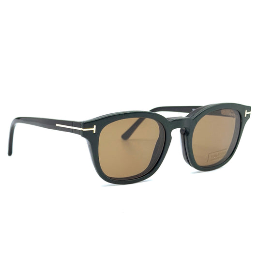 TOM FORD Clip-On Sunglasses/Eyeglasses TF5532-B 01V